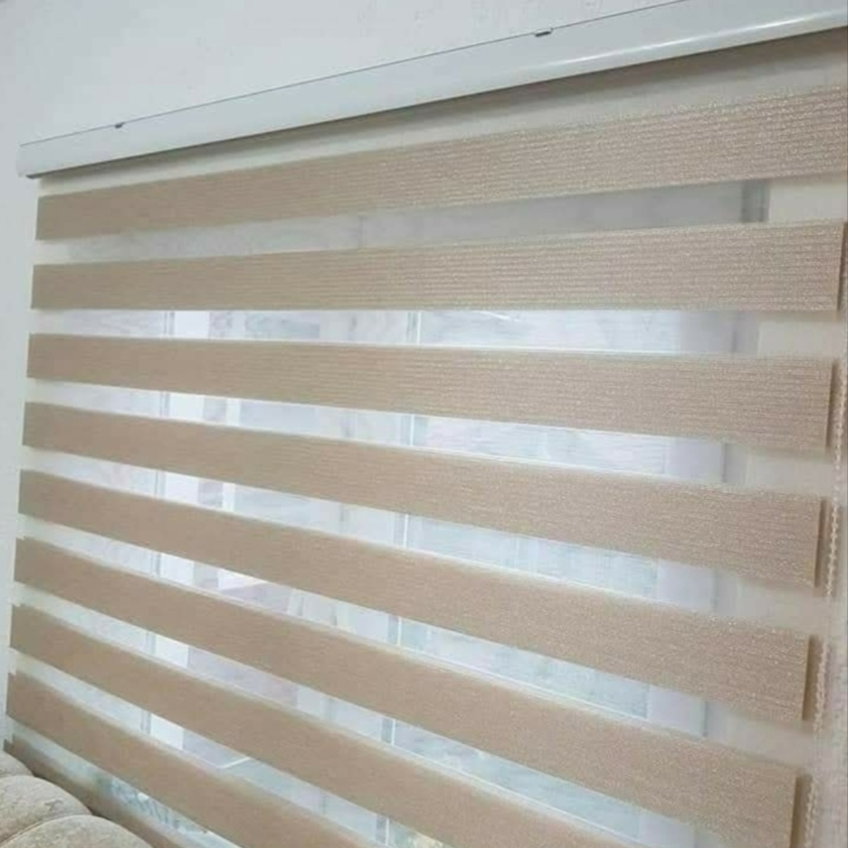 Zebra zavjese Sjaj na bušenje
